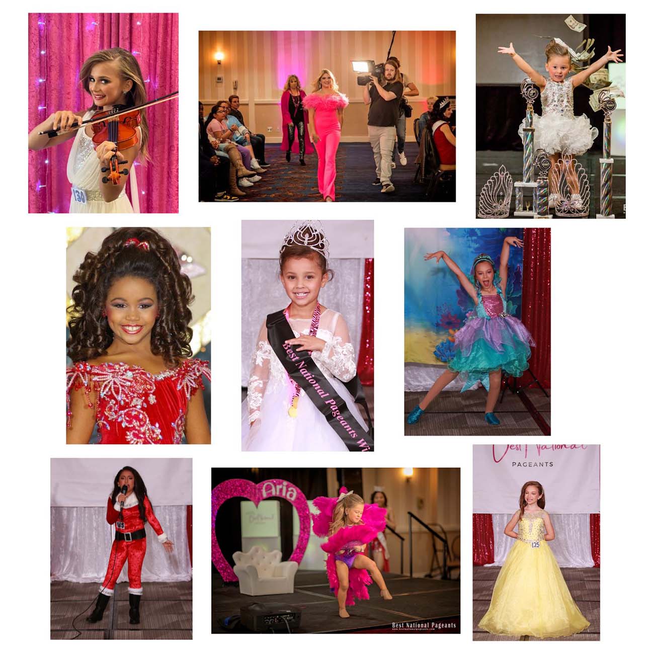 Best National Pageants Collage